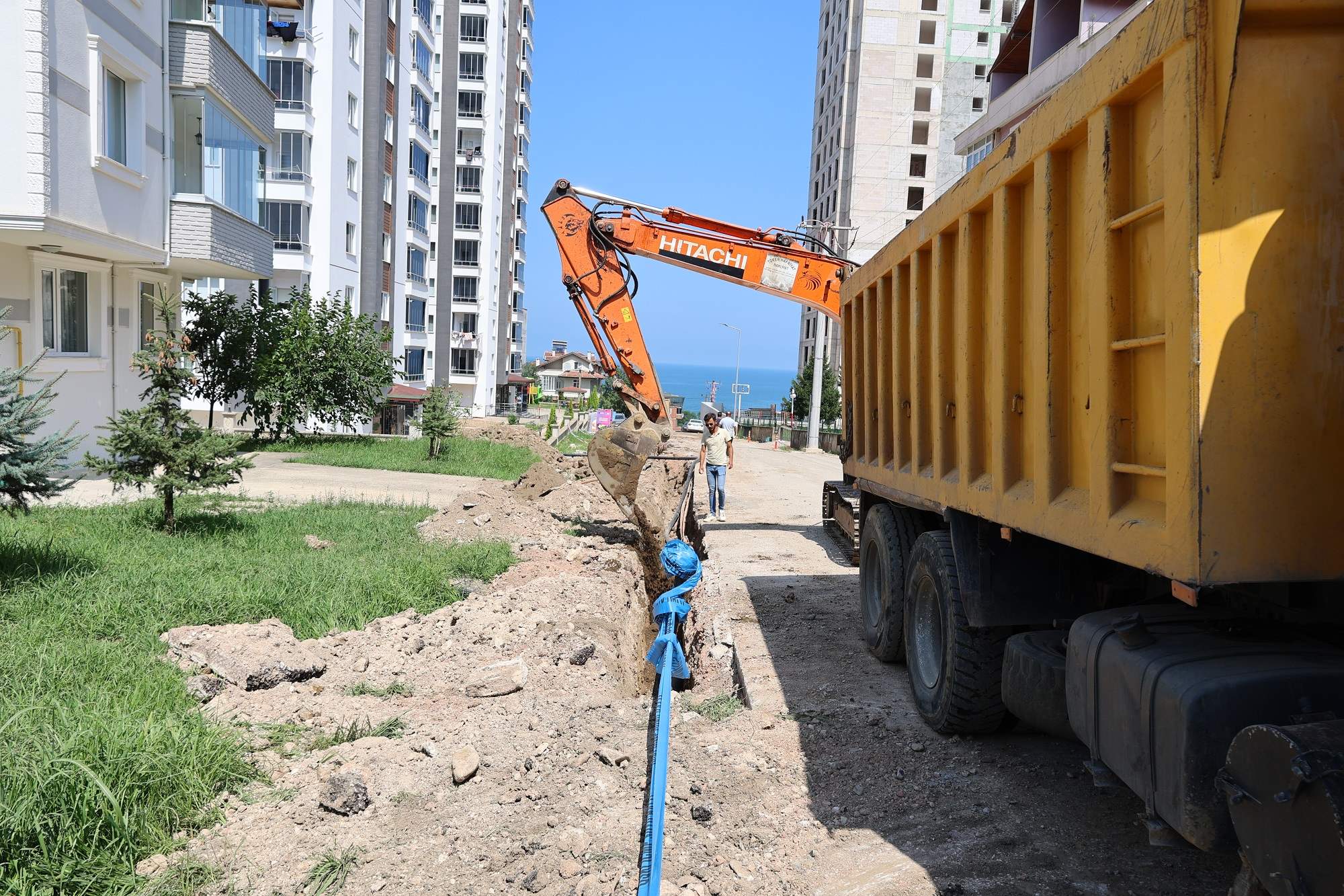 FATSA DOLUNAY’A SAĞLIKLI ALT YAPI